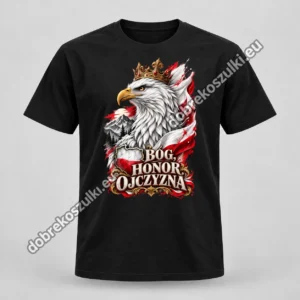 koszulka patriotyczna bóg honor i ojczyzna