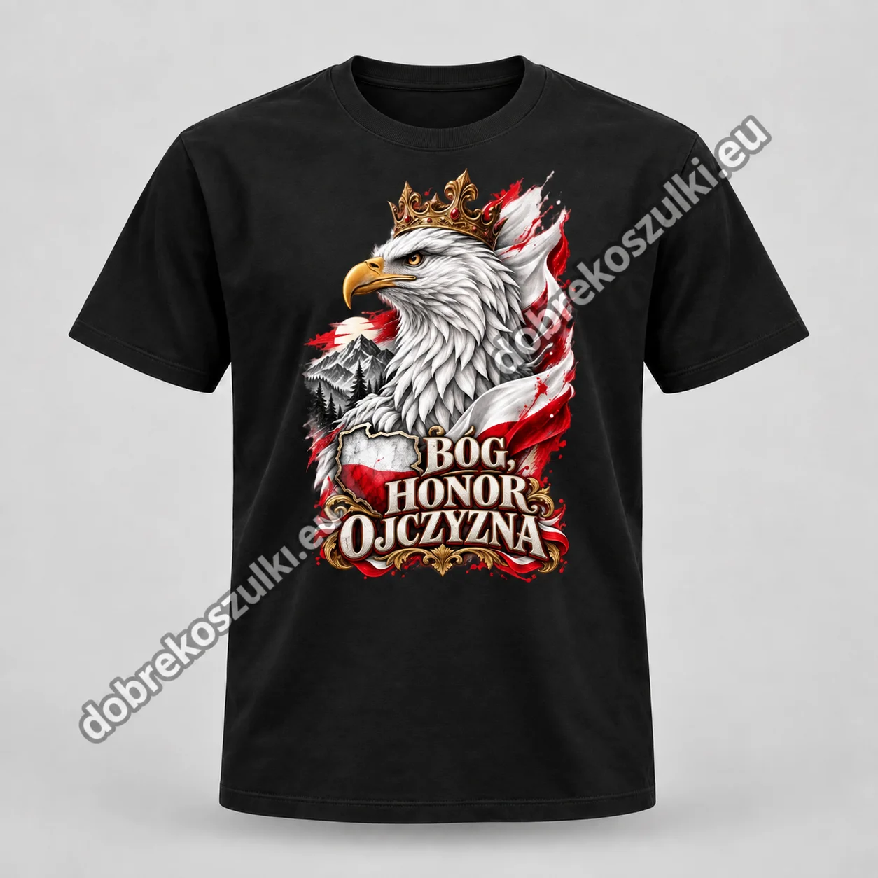 koszulka patriotyczna bóg honor i ojczyzna